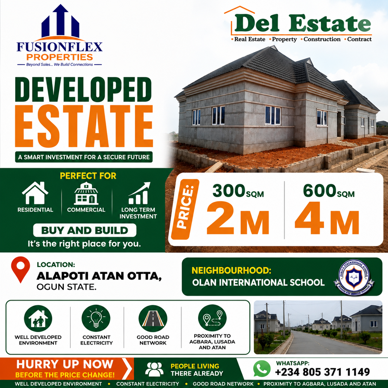 Landed properties