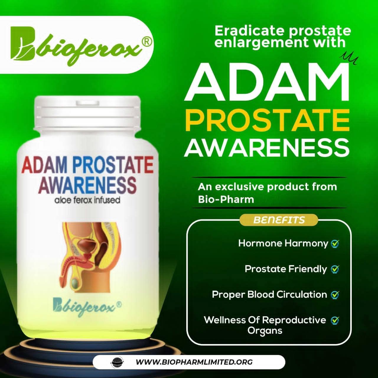 Aloe Ferox Adams Prostate Awareness